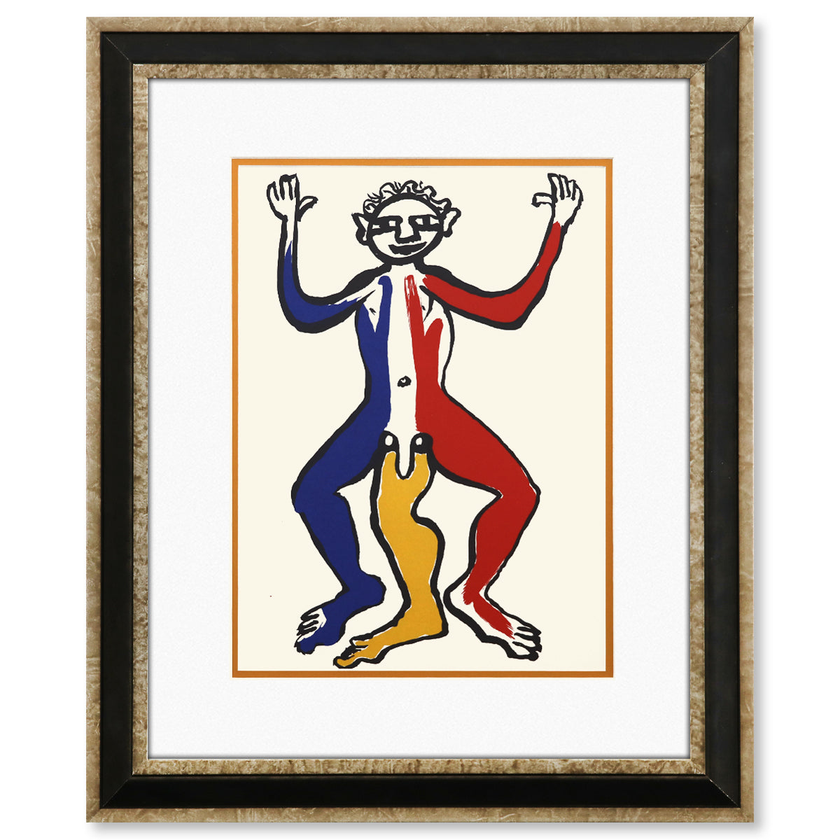 Alexander Calder- Lithograph "DLM212 - UN PATRIOTE"