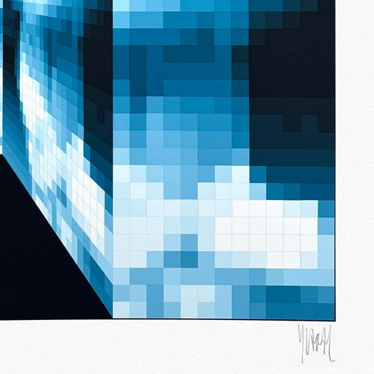Yvaral (1934-2002), "Face of Dali 3" Limited Edition Serigraph, Numbered and Hand Signed with Letter of Authenticity.