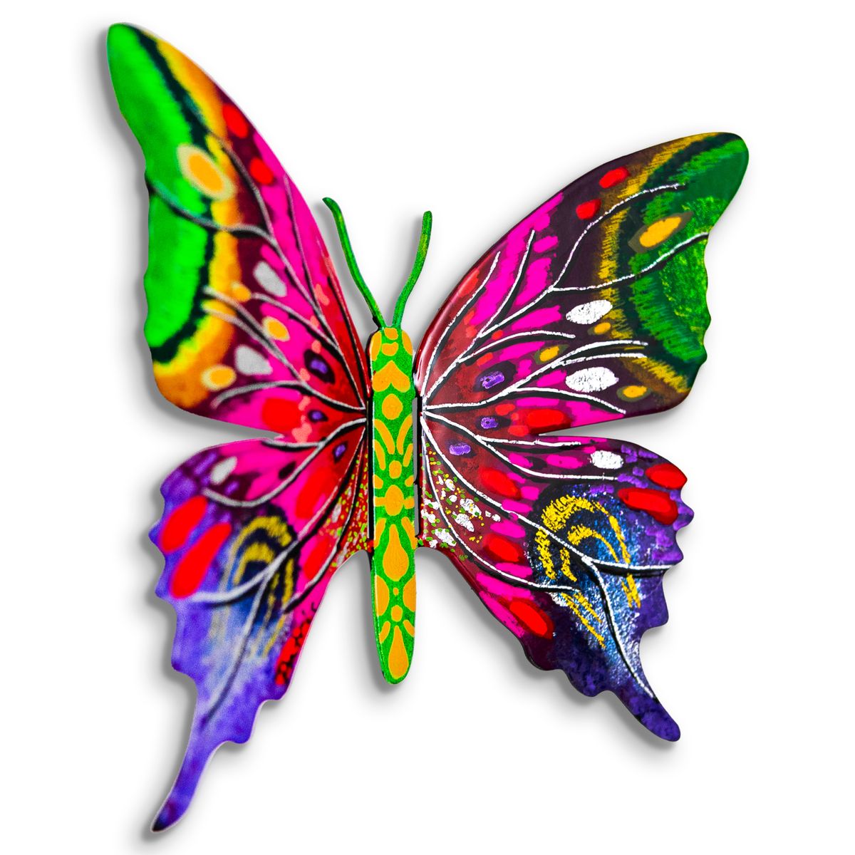 Patricia Govezensky- Original Painting on Cutout Steel "Butterfly"