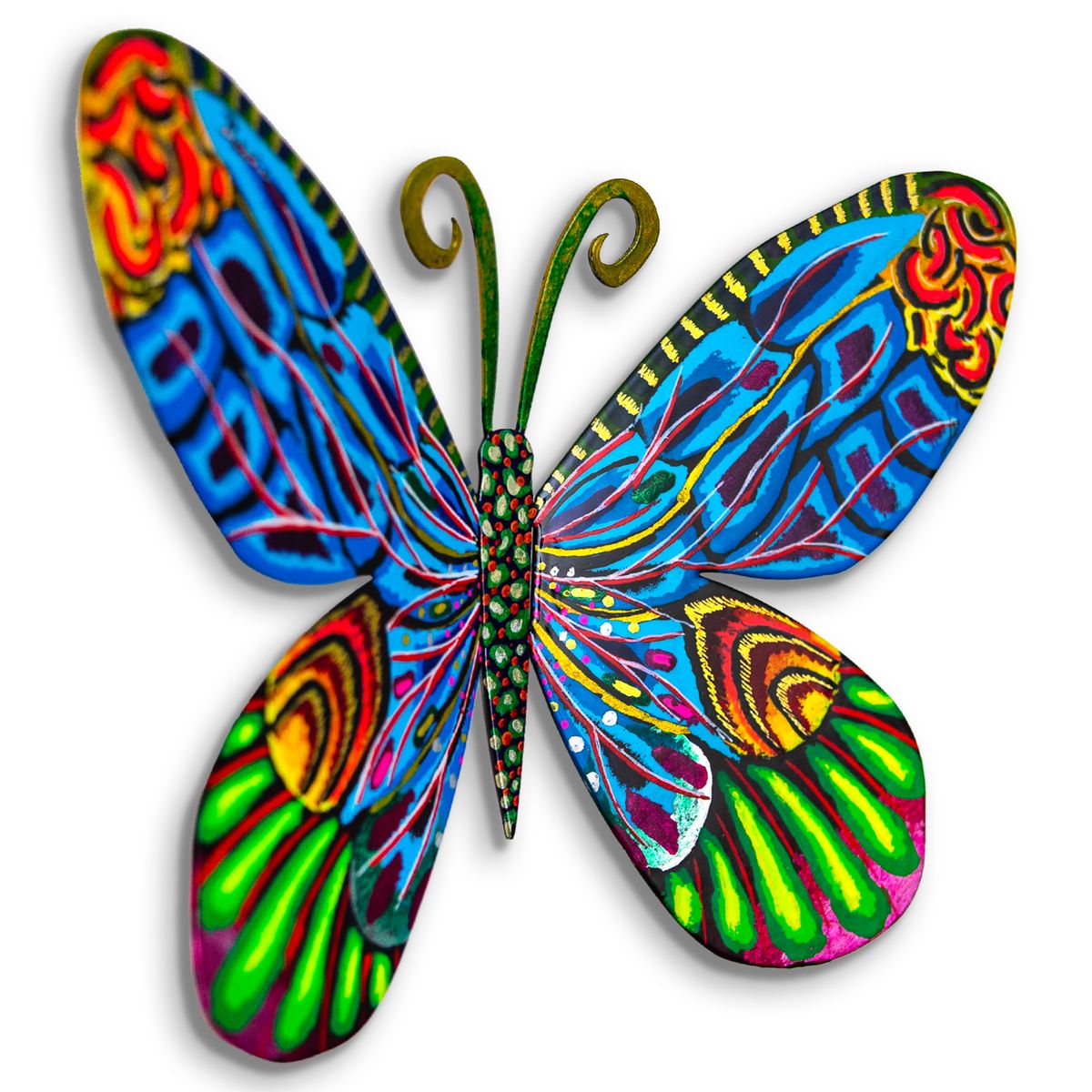 Patricia Govezensky- Original Painting on Cutout Steel "Butterfly"