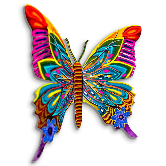 Patricia Govezensky- Original Painting on Cutout Steel "Butterfly"