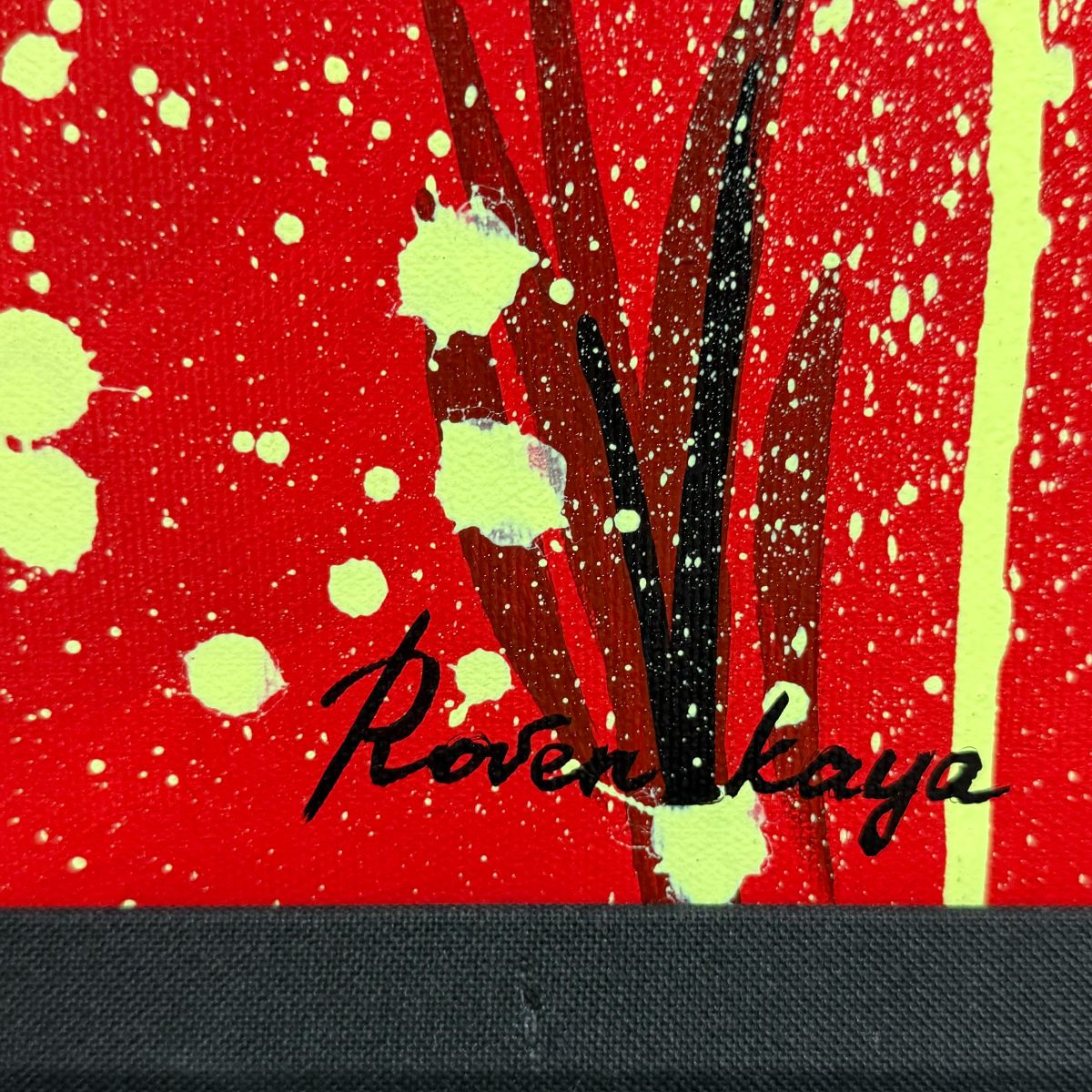 Nastya Rovenskaya- Original Oil on Canvas "Pop Rebel"