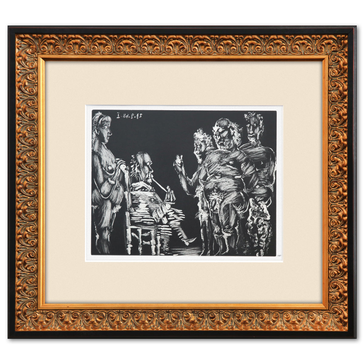 After Pablo Picasso- Offset Lithograph "From The 347 Series"