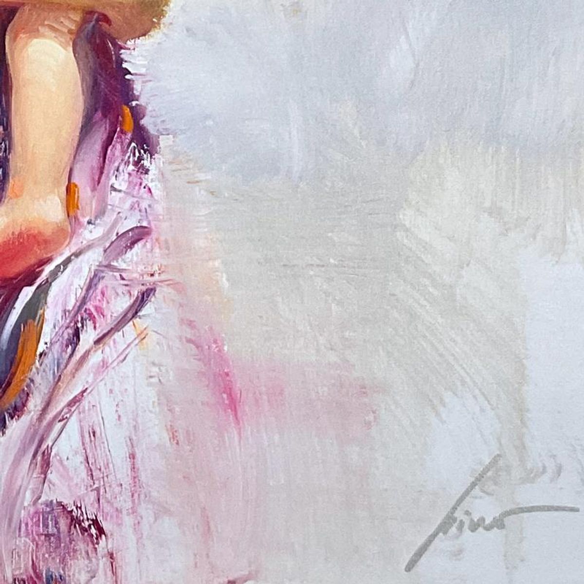 Pino (1939-2010), "Maternal Instinct" Limited Edition on Canvas, HC Numbered 2/10 and Hand Signed with Certificate of Authenticity.