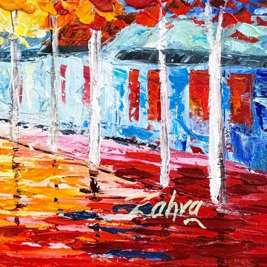 Zahra, Original Acrylic Painting on Canvas, Hand Signed with Letter of Authenticity.