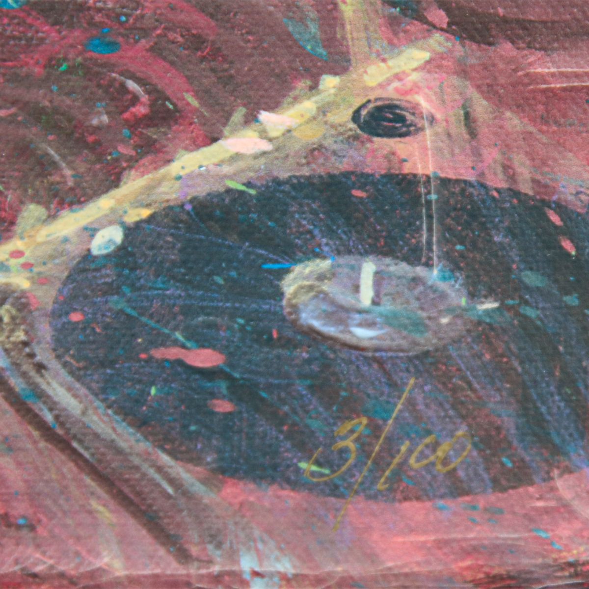 Michael Young- Giclee on Canvas "Business Before Pleasure"