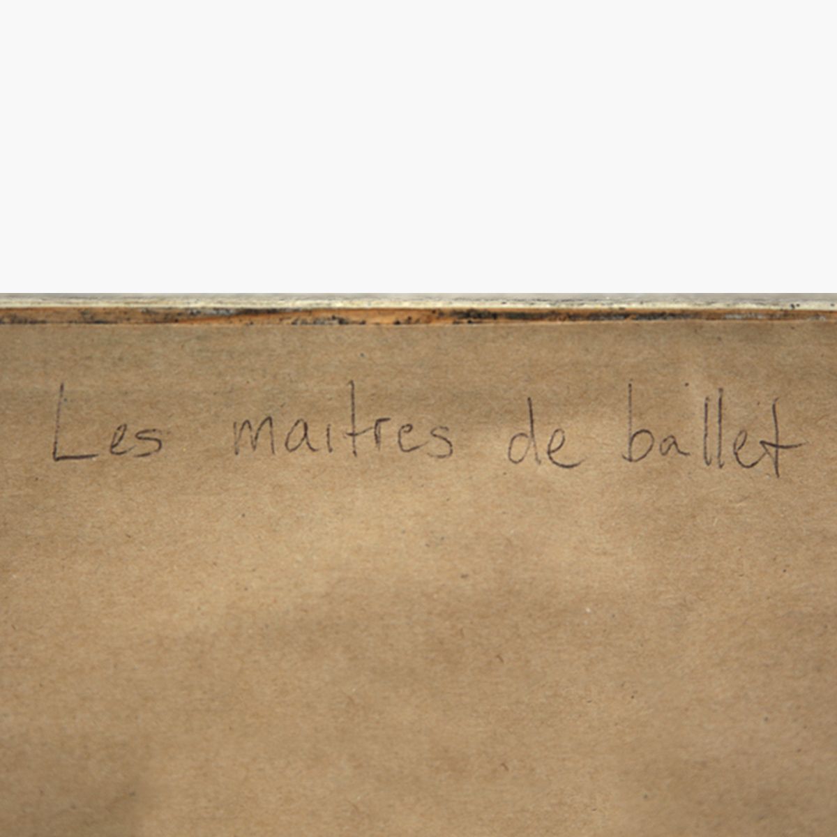 Loppo Martinez- Mixed Media on Canvas "Les Maitres de Ballet"