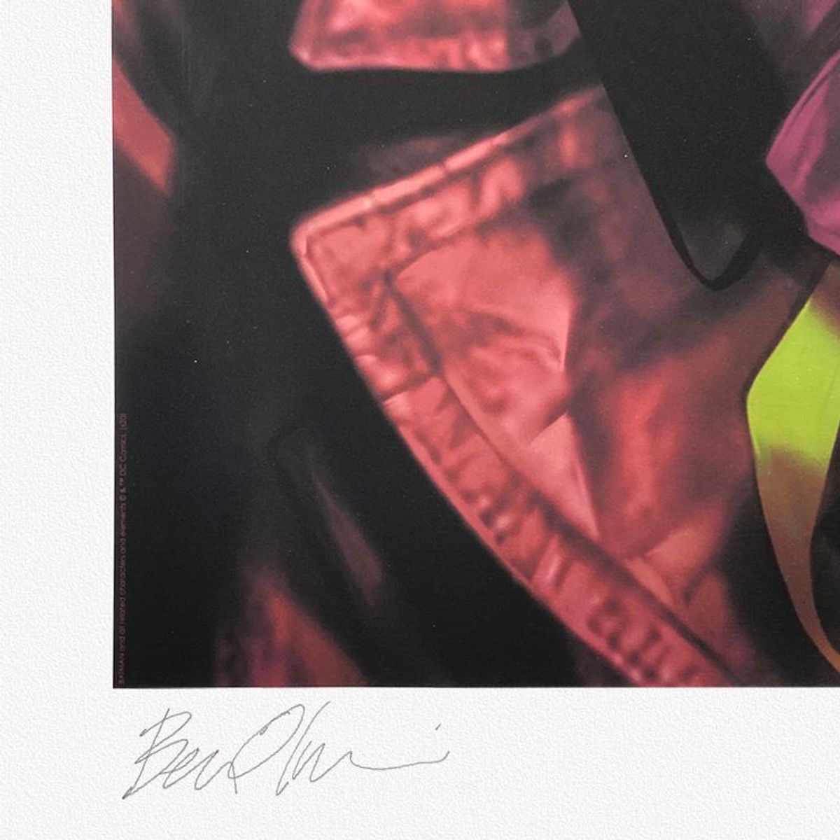 DC Comics & Ben Oliver, "The Killing Joke" Limited Edition, PP Numbered 3/4 and Signed with Letter of Authenticity.