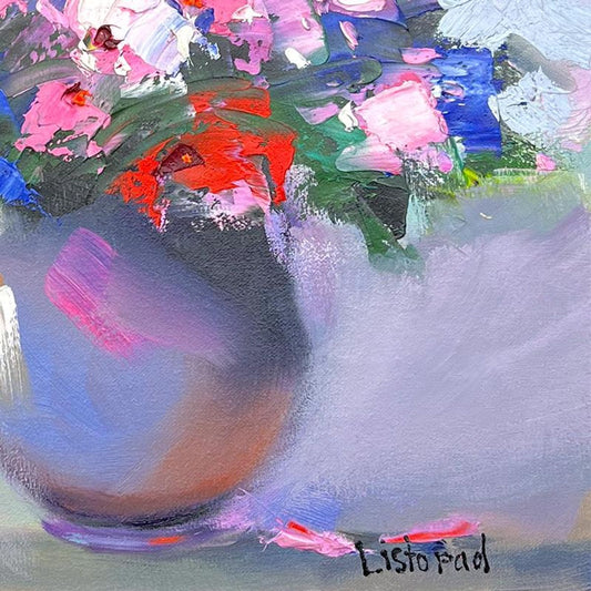 Natalya Listopad, Hand Signed Original Painting on Canvas with Letter of Authenticity.