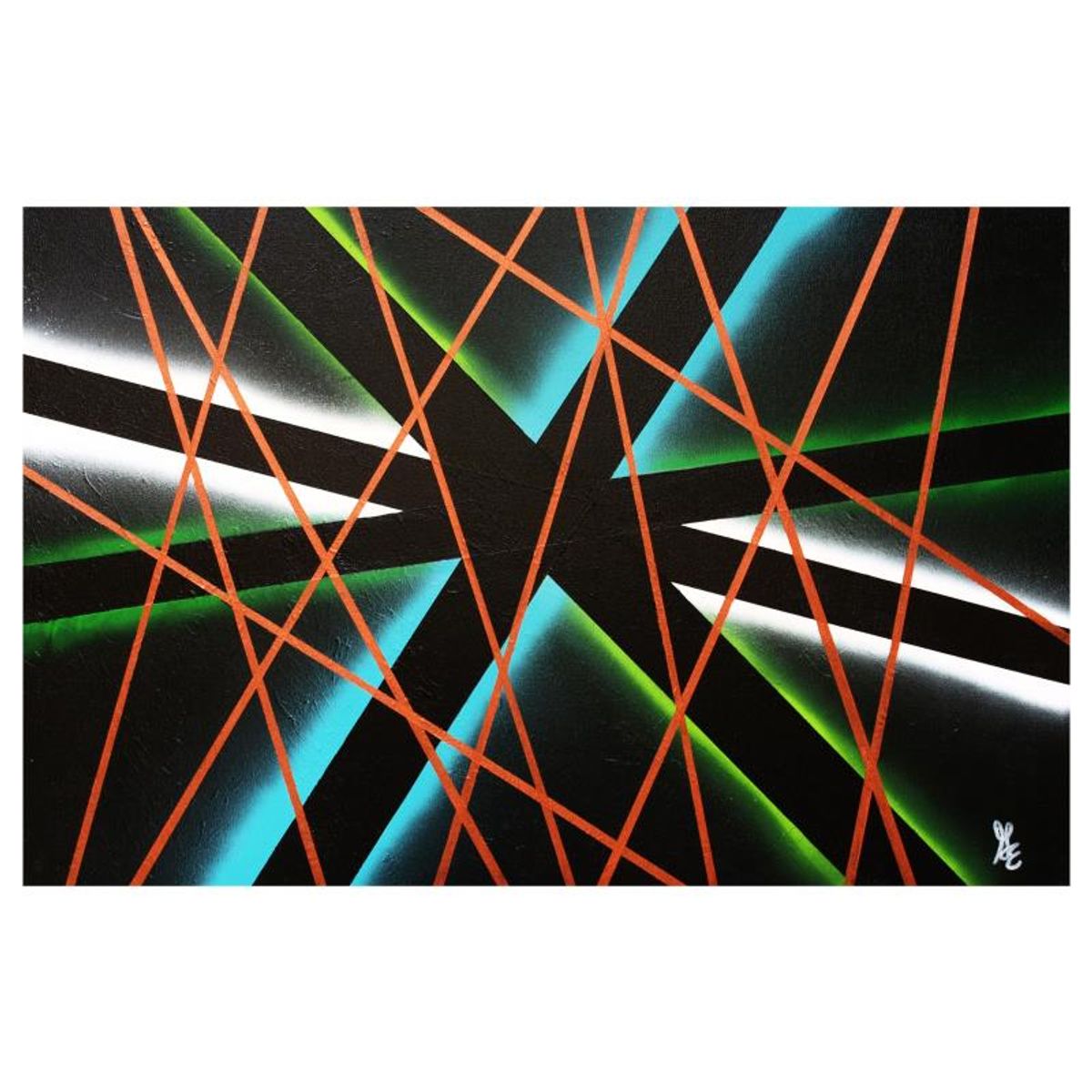 George Marlowe, "Making Connections" Original Acrylic Painting on Gallery Wrapped Canvas, Hand Signed with Letter of Authenticity