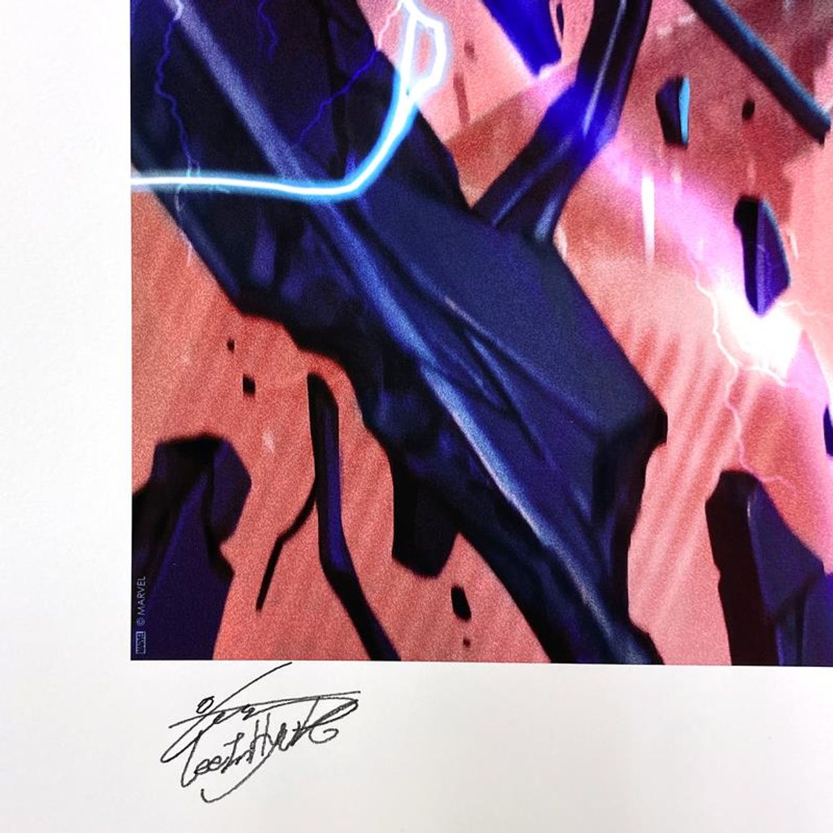 Marvel Comics & InHyuk Lee, "Magneto" Limited Edition, PP Numbered 3/4 and Signed with Letter of Authenticity.