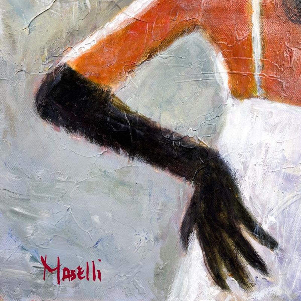 Michael Maselli, Original Painting on Canvas, Hand Signed with Letter of Authenticity.