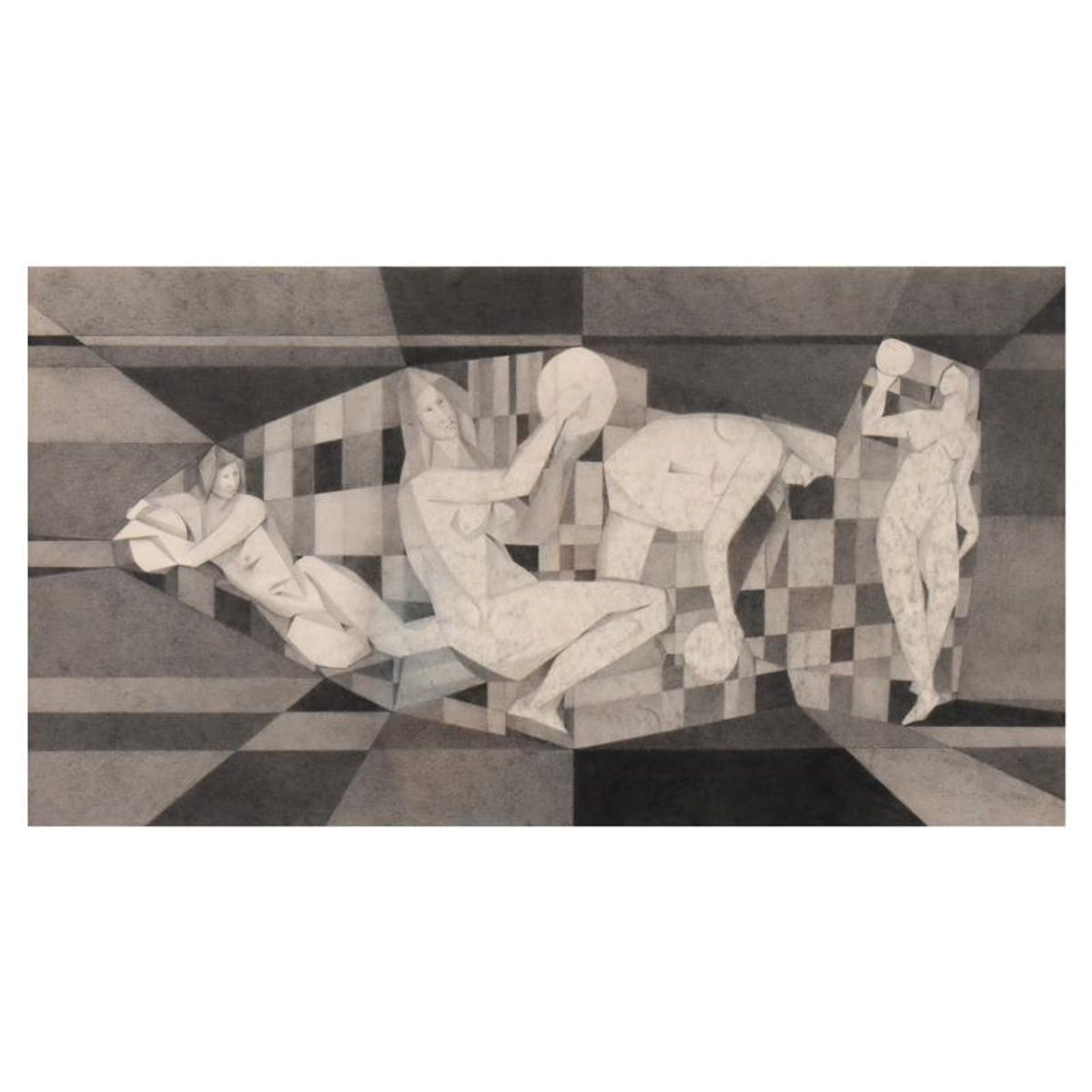 Neal Doty (1941-2016), Framed Original Drawing, Hand Signed with Letter of Authenticity.