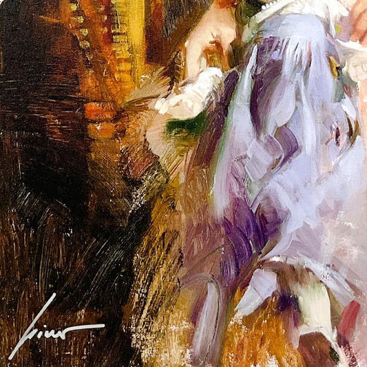 #1 in Edition - Pino (1939-2010), "Party Dreams" Limited Edition on Canvas, Numbered 1/295 and Hand Signed with Certificate of Authenticity.