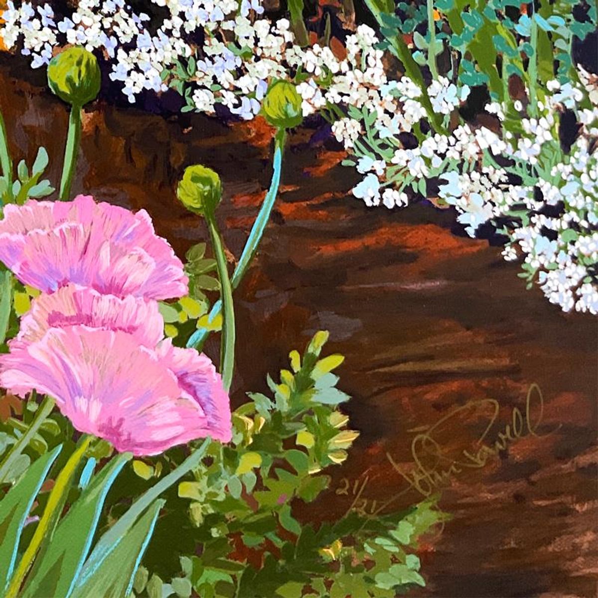 John Powell, "Tranquility" Limited Edition Printer's Proof on Canvas, Numbered 21/21 and Hand Signed with Letter of Authenticity.