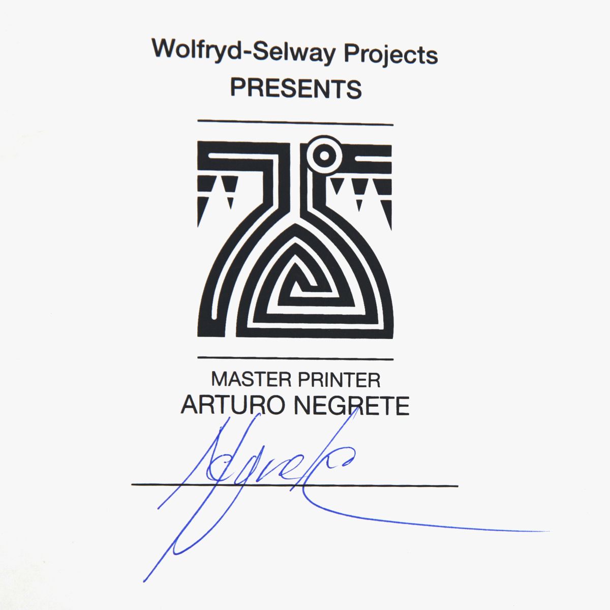 Wolfryd-Selway Projects- Silkscreen