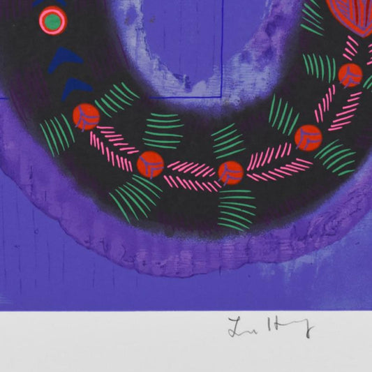 Lu Hong, "Kitty Camp Romance (White)" Limited Edition Serigraph, Numbered and Hand Signed with Letter of Authenticity