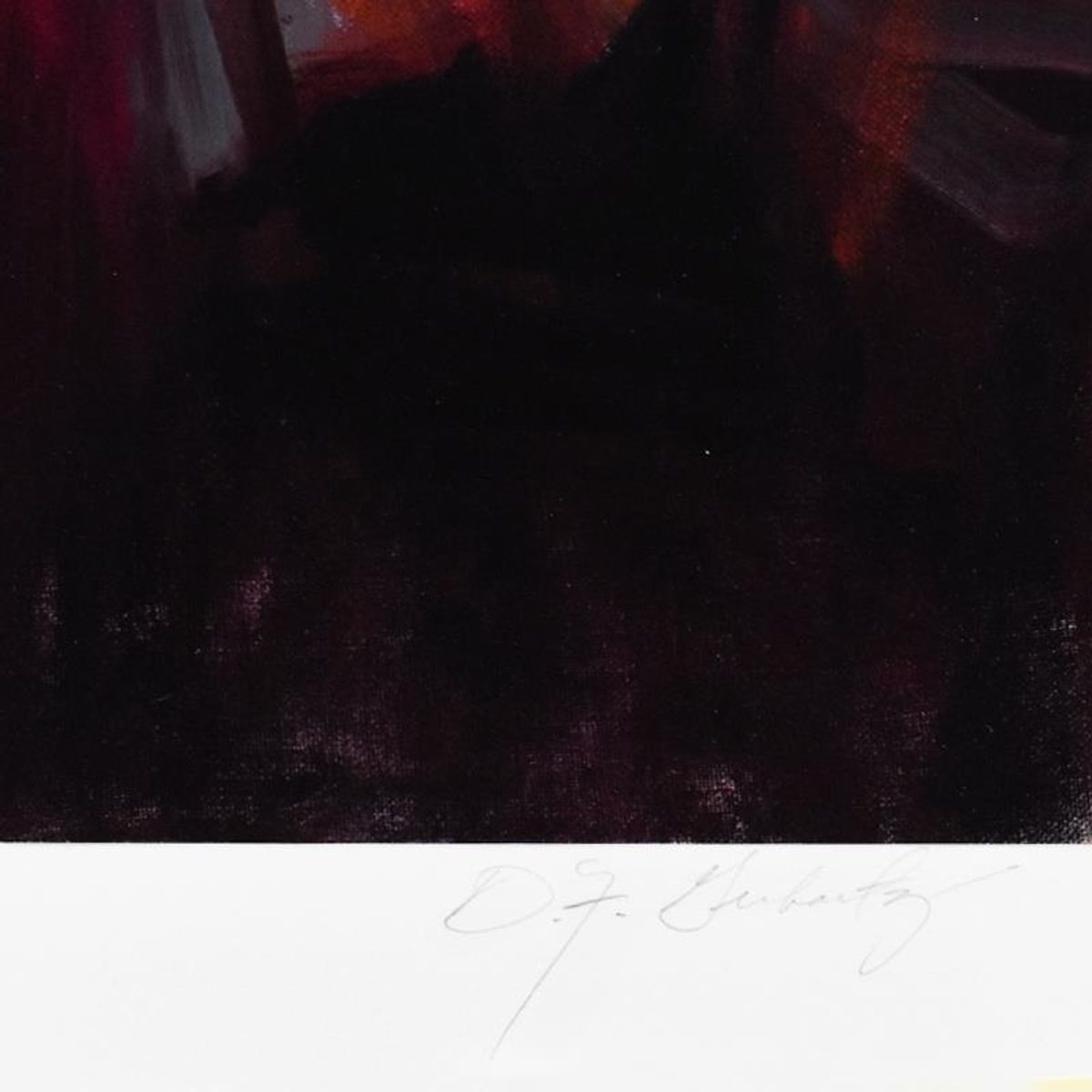 Dan Gerhartz, "Nouveau" Limited Edition, Numbered and Hand Signed with Letter of Authenticity.