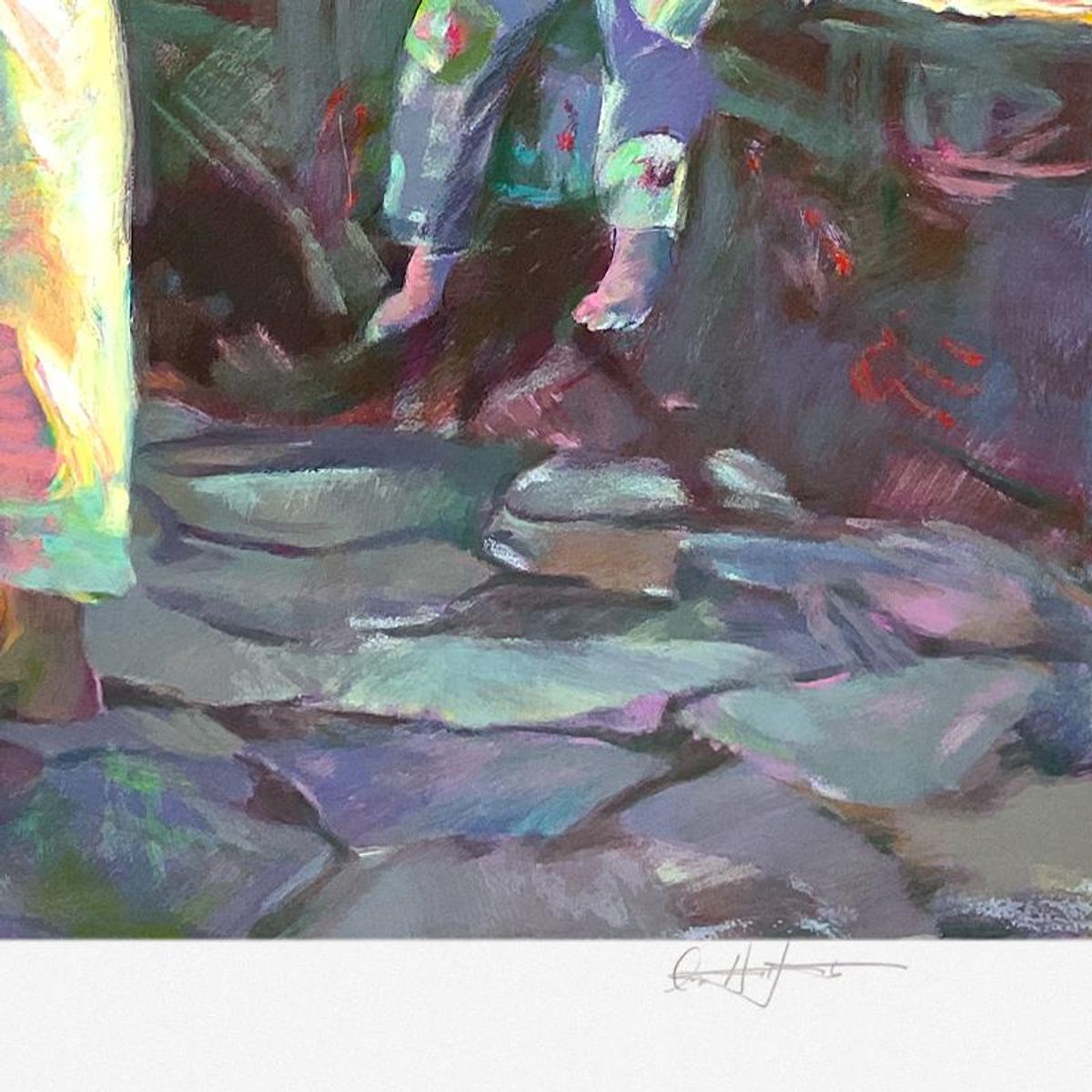 Don Hatfield, "Flute Player" Limited Edition Printer's Proof, Numbered 20/20 and Hand Signed with Letter of Authenticity.