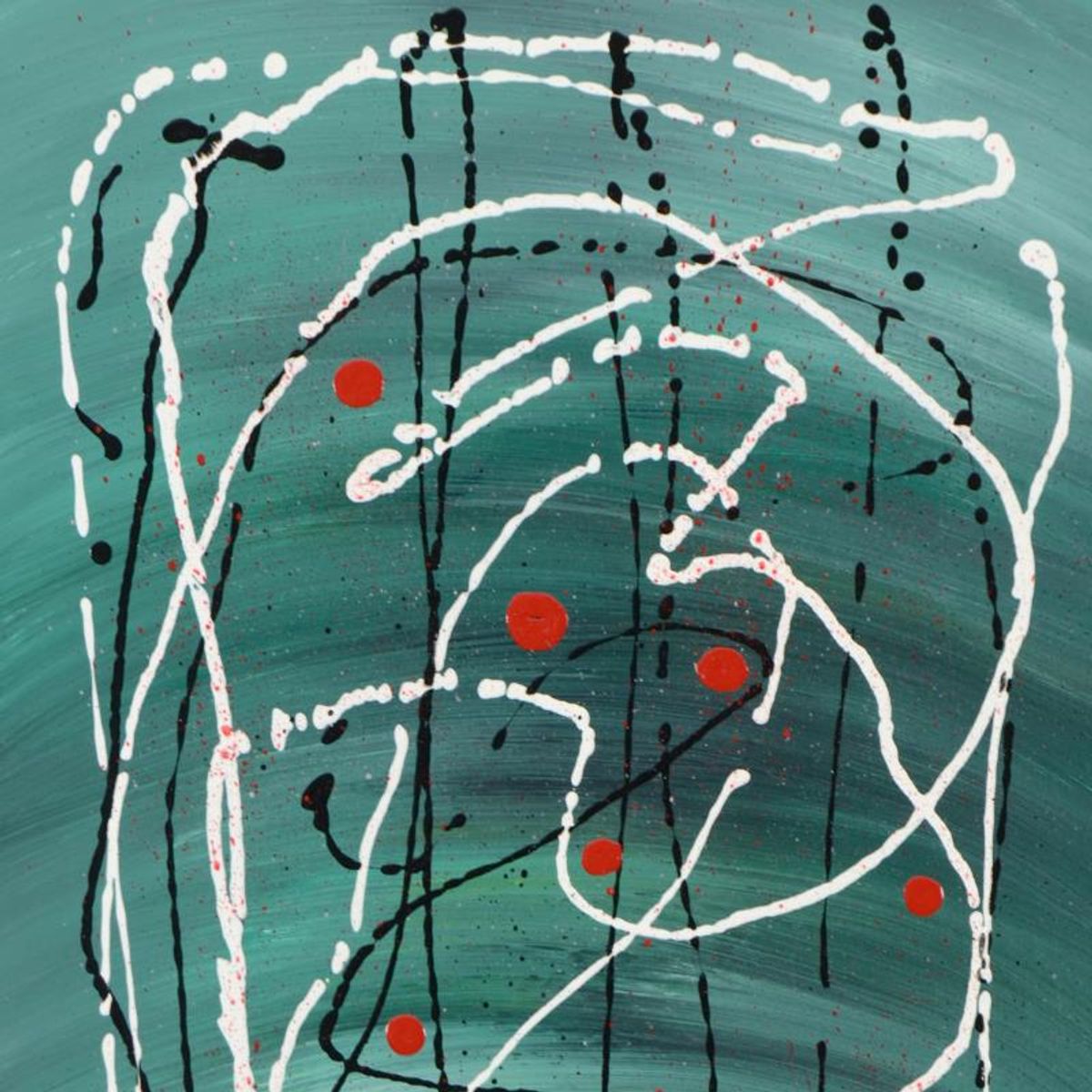 George Marlowe (d. 2026), "Confucius Say" Original Acrylic Painting on Canvas, Hand Signed with Certificate of Authenticity.