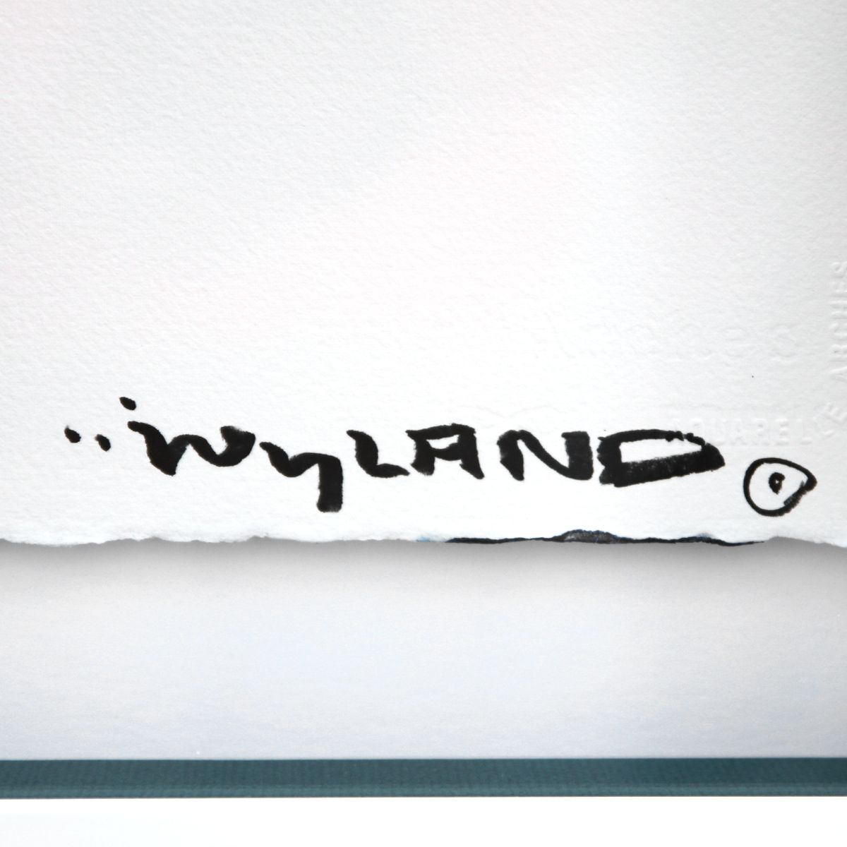 Wyland- Original Sumi Ink Painting "Orca"