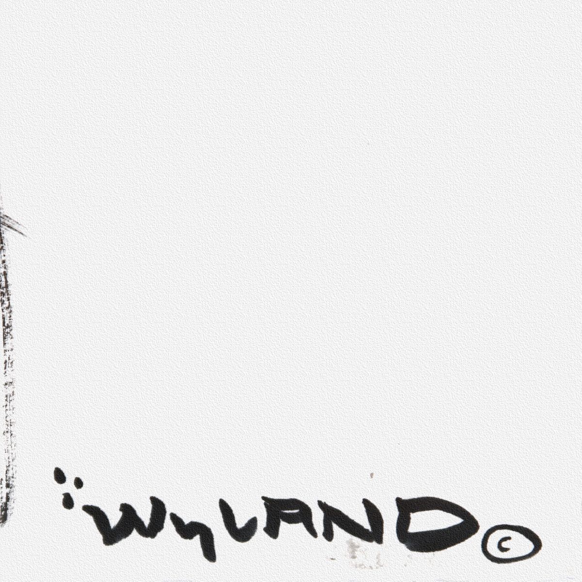 Wyland- Original Sumi Ink Painting "Turtle"