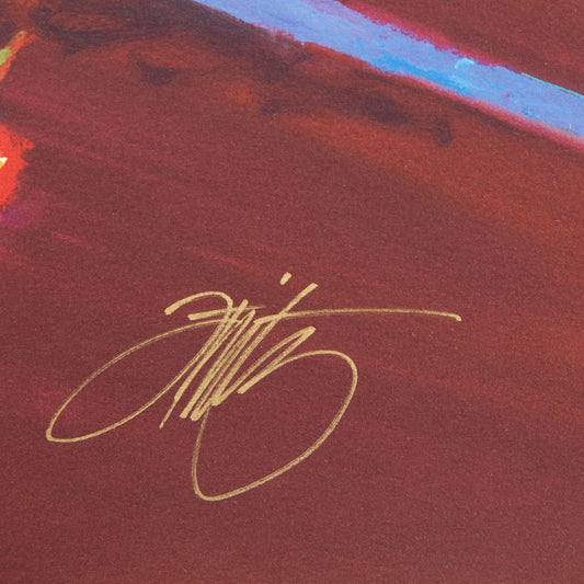 Tom Fritz- Giclee on paper "Thunder on the Wall"