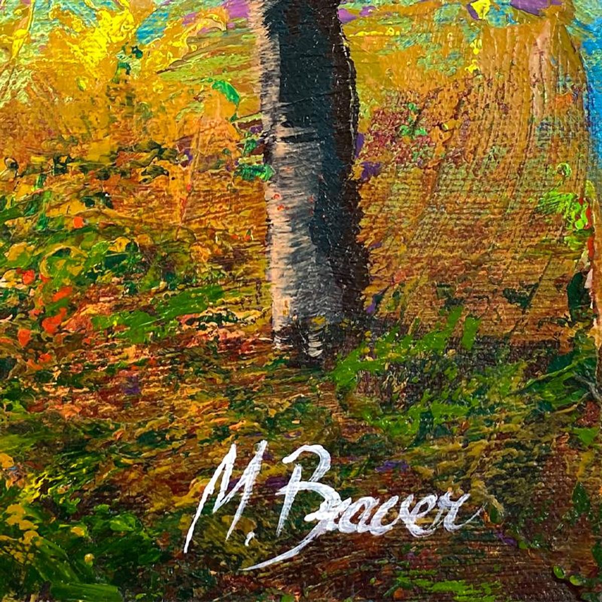 Mark Braver, Original Oil Painting on Canvas, Hand Signed with Letter of Authenticity.