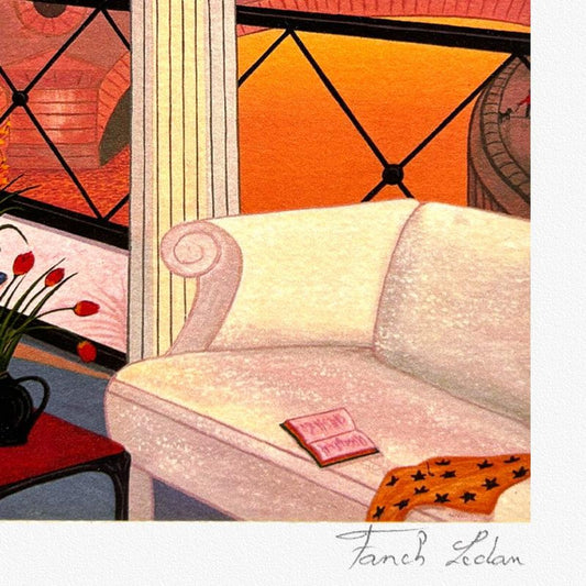Fanch Ledan, "Trium sus Paris" Limited Edition Serigraph, AP Numbered and Hand Signed with Letter of Authenticity.