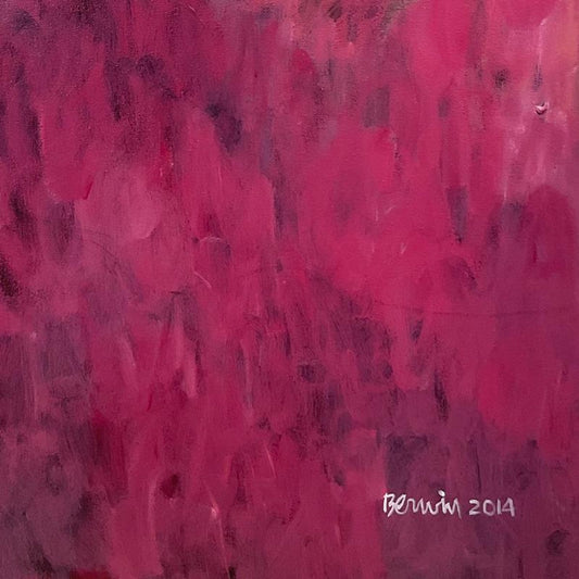 Milton Berwin (1925-2023), Original Painting on Canvas (48" x 60"), Hand Signed with Letter of Authenticity.