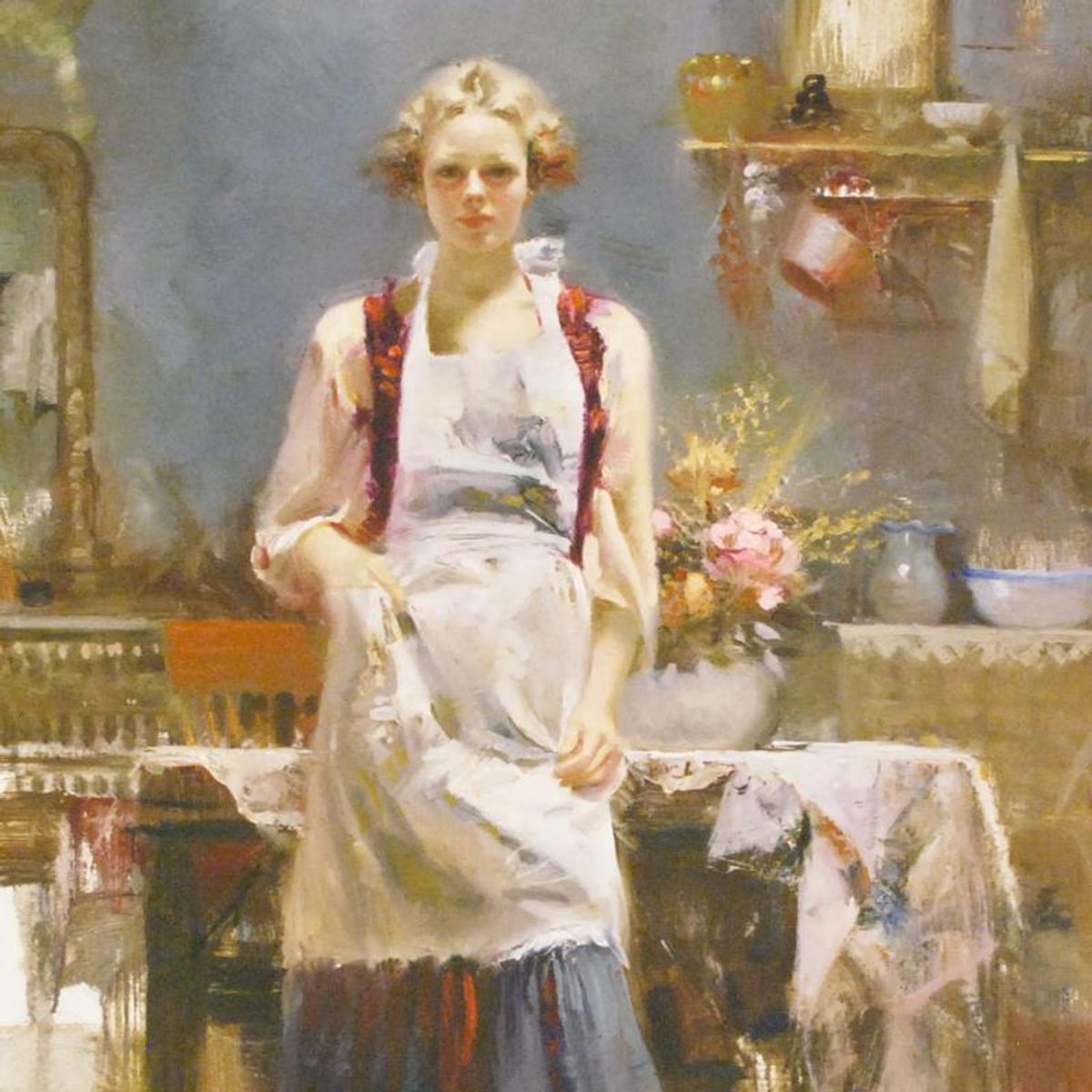 Pino (1939-2010), "Warm Memories" Limited Edition Giclee. Numbered and Hand Signed; Certificate of Authenticity.