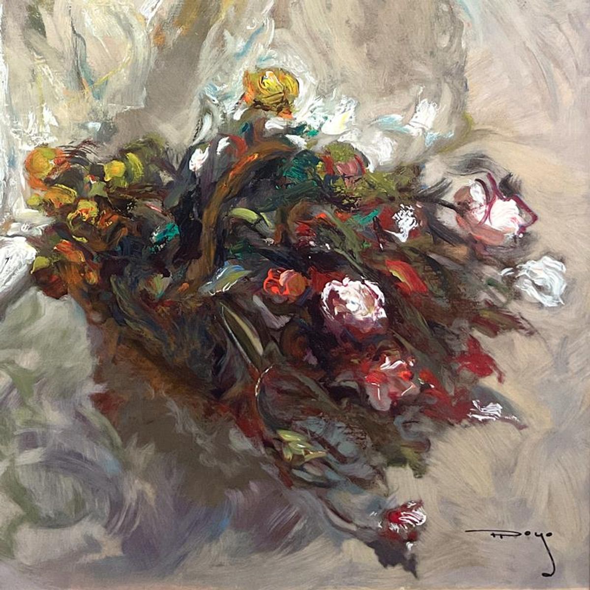 Royo, "La Modelo" Framed Limited Edition Serigraph on Clay-Board (58.5" x 33.5"), Numbered 1/150 and Hand Signed with Letter of Authenticity.
