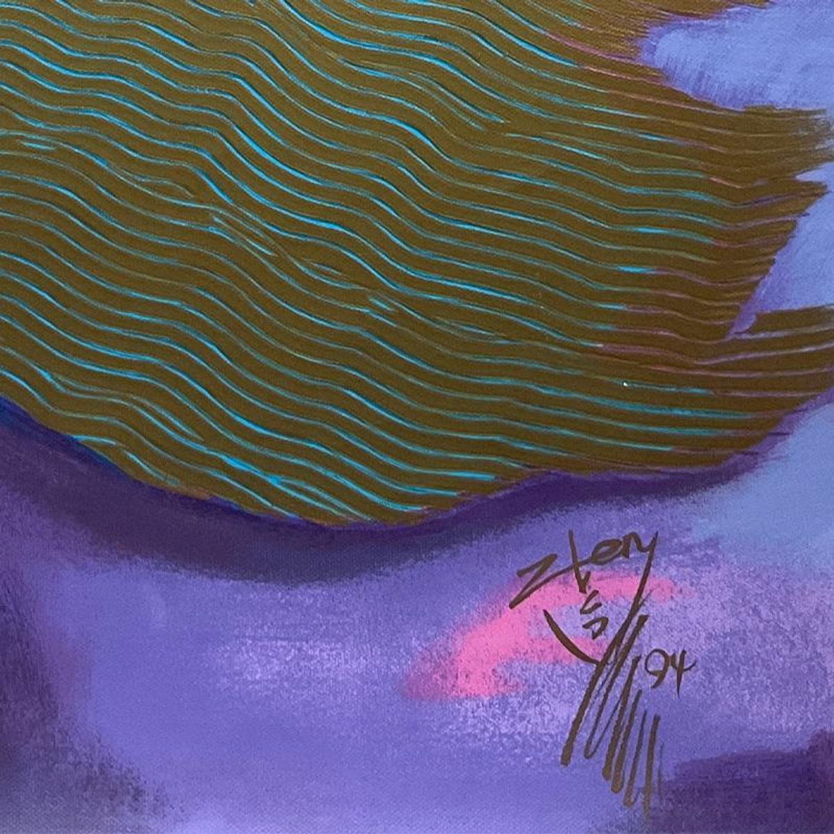 Lun Zen, "Musical Taste" Limited Edition Printer's Proof on Canvas, Numbered 1/4 and Hand Signed with Letter of Authenticity.