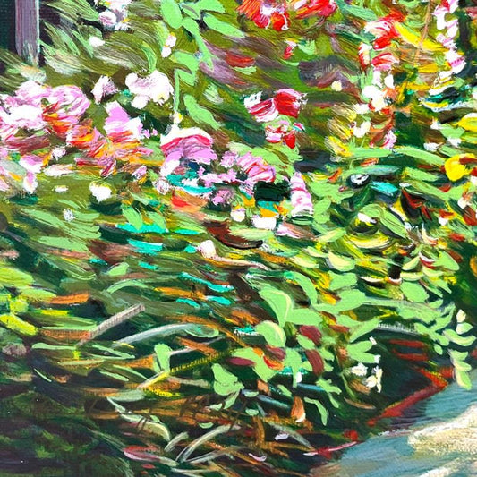 Ming Feng, "Seaside Vista" Limited Edition Printer's Proof on Canvas, Numbered 21/21 and Hand Signed with Letter of Authenticity.