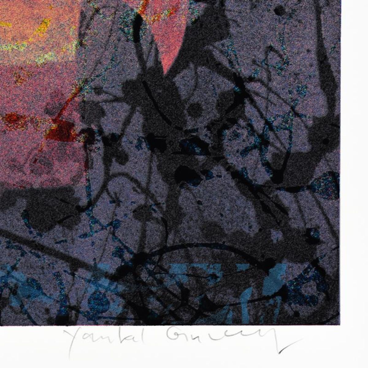 Yankel Ginzburg, "Tea In The Afternoon" Limited Edition Serigraph, Numbered and Hand Signed with Letter of Authenticity.