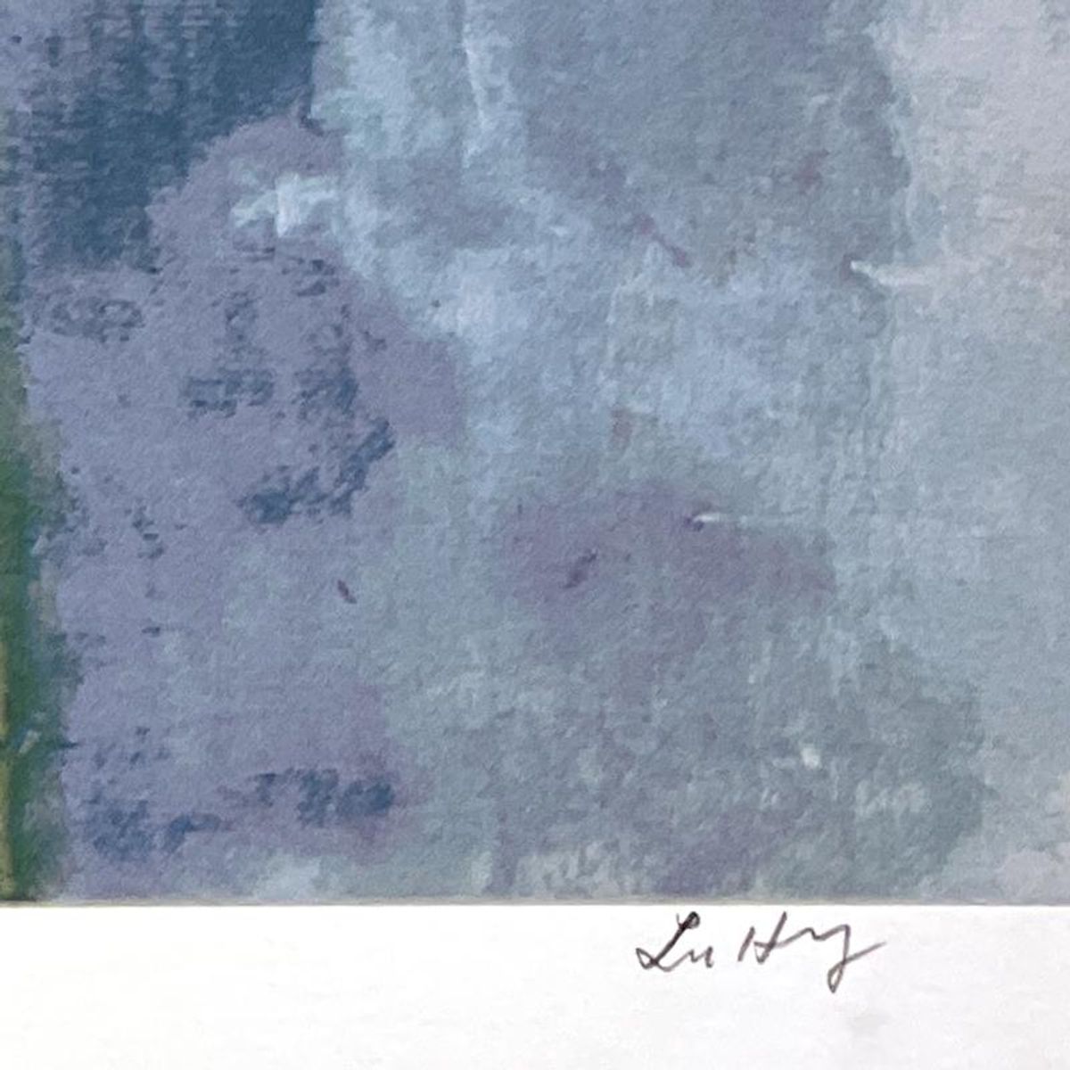 Lu Hong, "Arouse" Limited Edition Serigraph, Numbered and Hand Signed with Letter of Authenticity