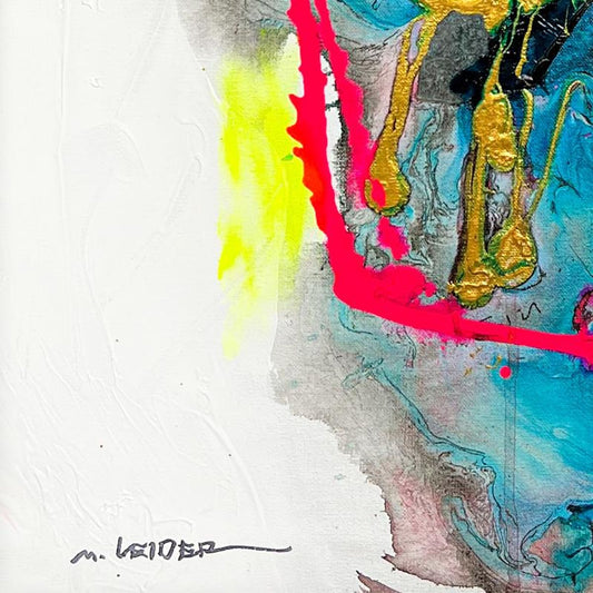 Moshe Leider, Original Painting on Canvas, Hand Signed with Letter of Authenticity.