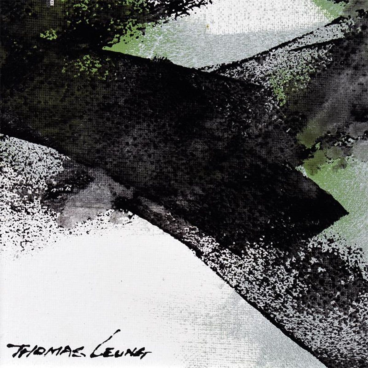 Thomas Leung, "Abstract Wave 6" Framed Original Acrylic Painting on Canvas Board, Hand Signed with Letter of Authenticity.