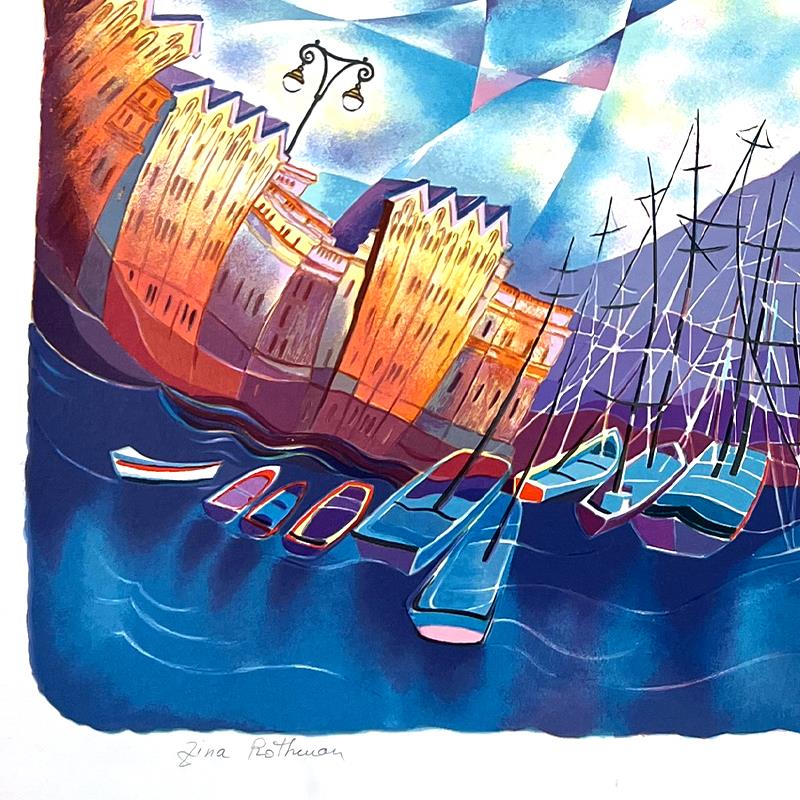 Zina Roitman, Limited Edition Serigraph, Hand Signed and Numbered, Letter of Authenticity.