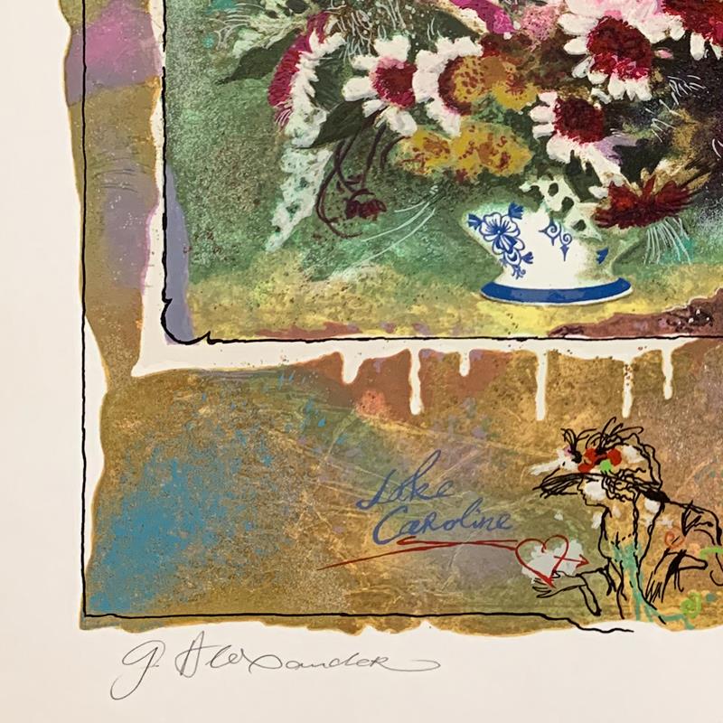 Alexander Galtchansky (1959-2008) and Tanya Wissotzky (1959-2006), Hand Signed Limited Edition Serigraph on Paper with Letter of Authenticity.