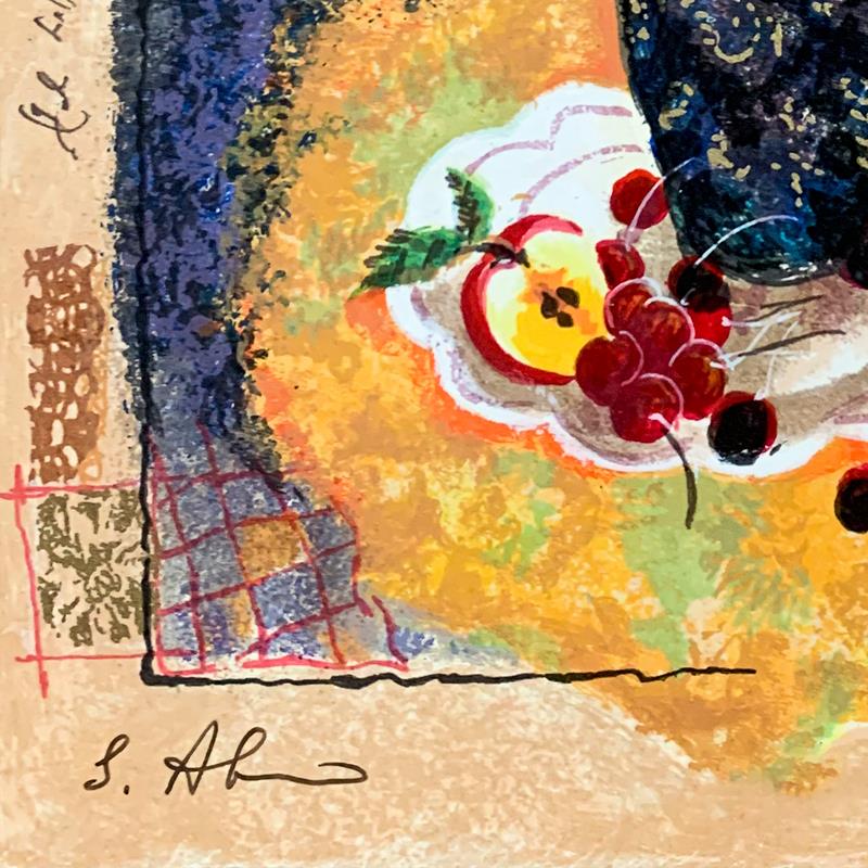 Alexander Galtchansky (1959-2008) and Tanya Wissotzky (1959-2006), Hand Signed Limited Edition Serigraph on Paper with Letter of Authenticity.