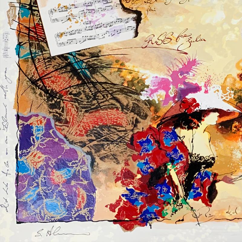 Alexander Galtchansky (1959-2008) and Tanya Wissotzky (1959-2006), Hand Signed Limited Edition Serigraph on Paper with Letter of Authenticity.