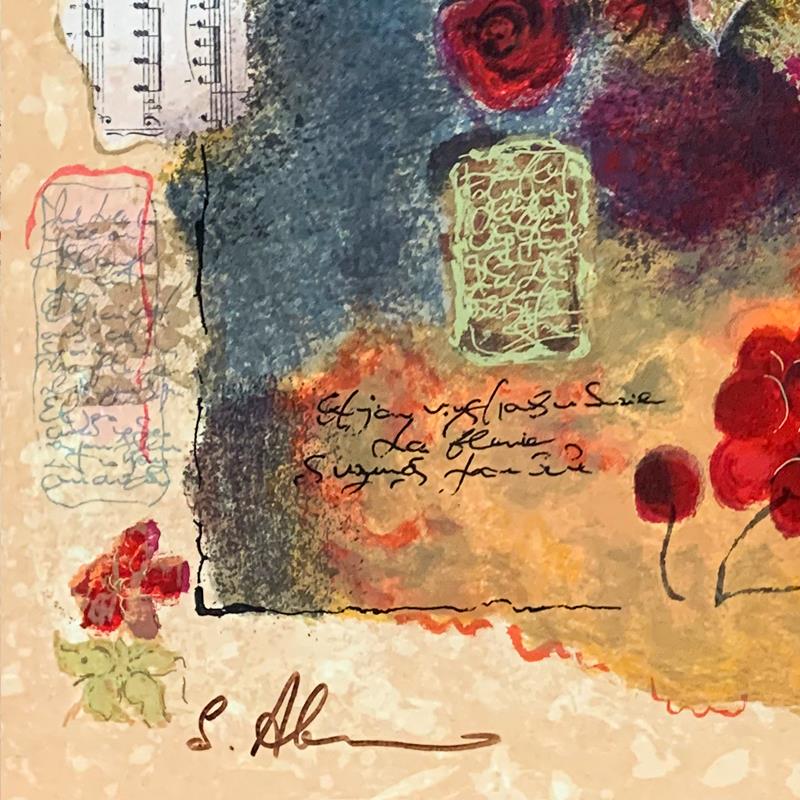 Alexander Galtchansky (1959-2008) and Tanya Wissotzky (1959-2006), Hand Signed Limited Edition Serigraph on Paper with Letter of Authenticity.
