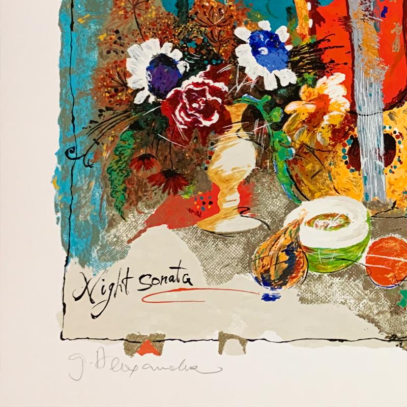 Alexander Galtchansky (1959-2008) and Tanya Wissotzky (1959-2006), Hand Signed Limited Edition Serigraph on Paper with Letter of Authenticity.