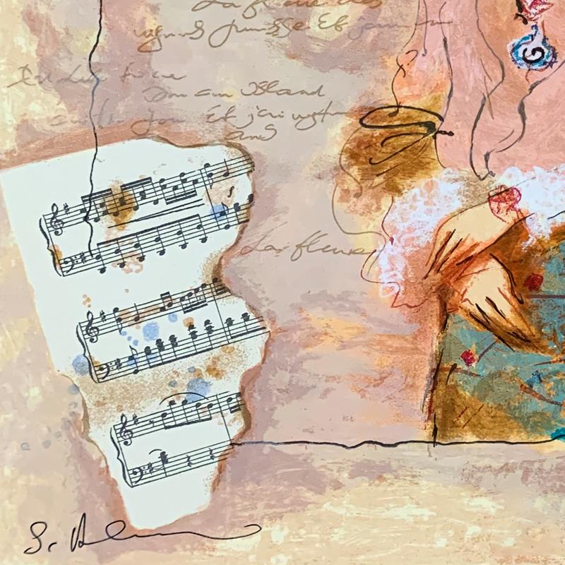 Alexander Galtchansky (1959-2008) and Tanya Wissotzky (1959-2006), "Emmanuel" Hand Signed Limited Edition Serigraph on Paper with Letter of Authenticity.