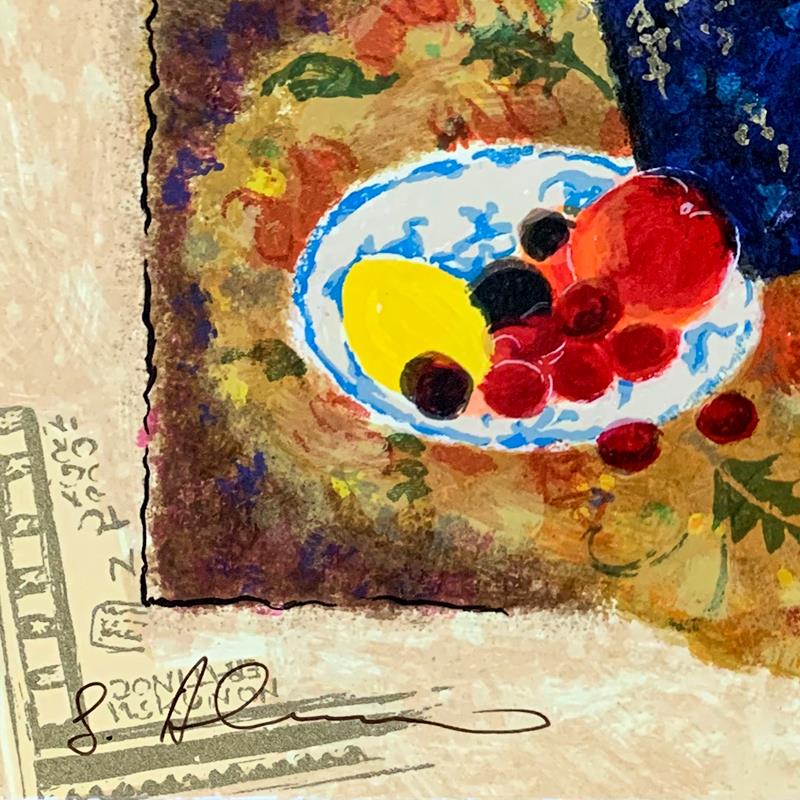 Alexander Galtchansky (1959-2008) and Tanya Wissotzky (1959-2006), Hand Signed Limited Edition Serigraph on Paper with Letter of Authenticity.