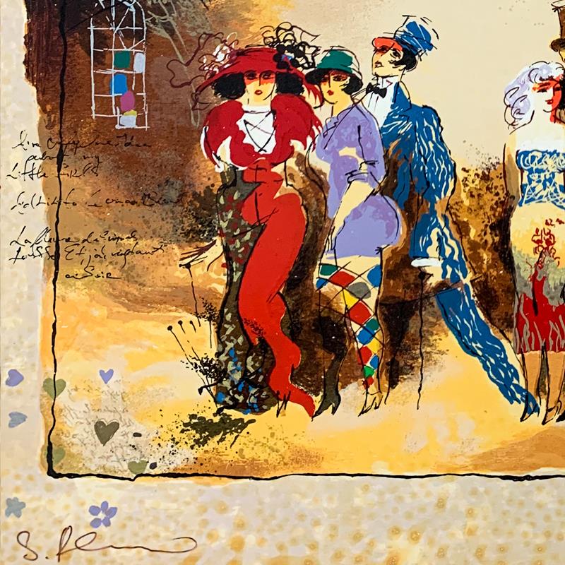 Alexander Galtchansky (1959-2008) and Tanya Wissotzky (1959-2006), Hand Signed Limited Edition Serigraph on Paper with Letter of Authenticity.