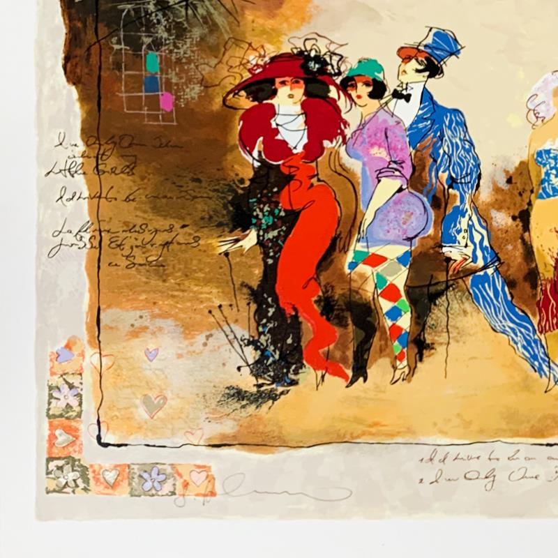 Alexander Galtchansky (1959-2008) and Tanya Wissotzky (1959-2006), Hand Signed Limited Edition Serigraph on Paper with Letter of Authenticity.