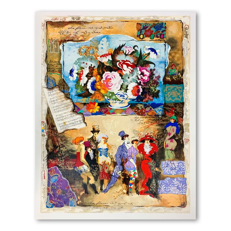 Alexander Galtchansky (1959-2008) and Tanya Wissotzky (1959-2006), Hand Signed Limited Edition Serigraph on Paper with Letter of Authenticity.