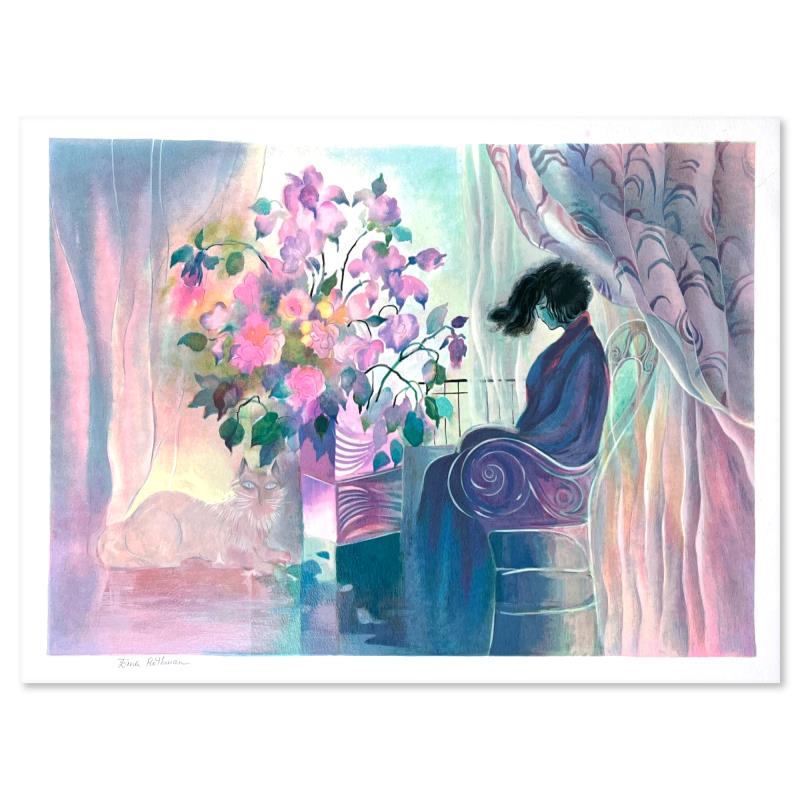 Zina Roitman, Limited Edition Serigraph, Hand Signed and Numbered, Letter of Authenticity.